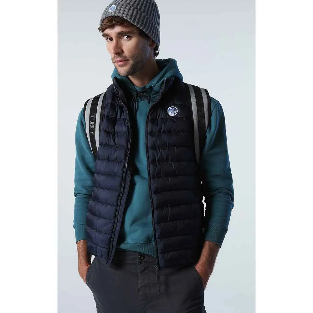 Купить North sails 603131-0802-3XL Жилет Skye Серый  Navy Blue 3XL 7ft.ru в интернет магазине Семь Футов