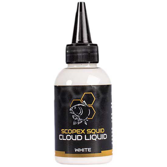 Купить Nash bait B6372-UNIT жидкий добавка для приманки Scopex Squid Cloud 100ml White 7ft.ru в интернет магазине Семь Футов