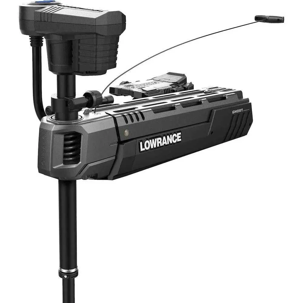 Купить Lowrance lw500 электродвигатель Ghost 47´´ Black 166x58x22 7ft.ru в интернет магазине Семь Футов