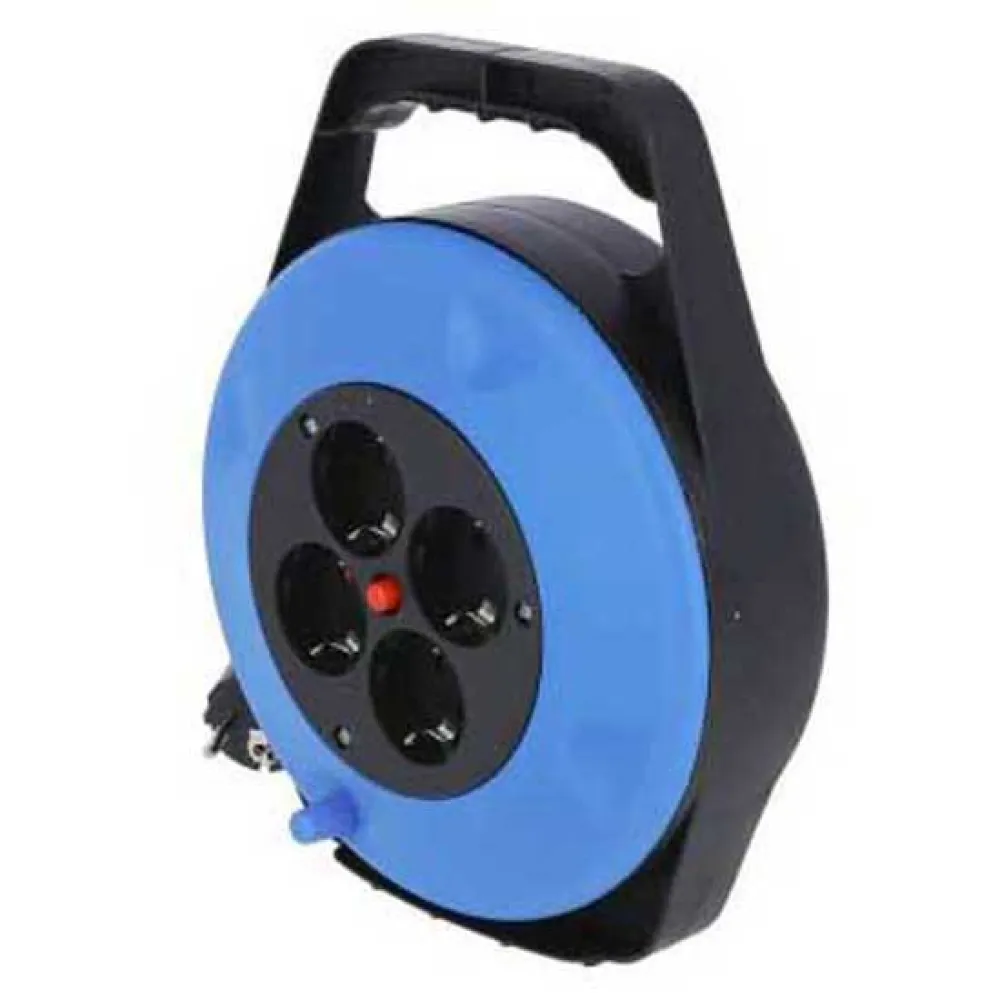 Купить Onlex 20076 Выдвижная розетка на 4 гнезда 10 m Голубой Blue / Black  Techinn 7ft.ru в интернет магазине Семь Футов
