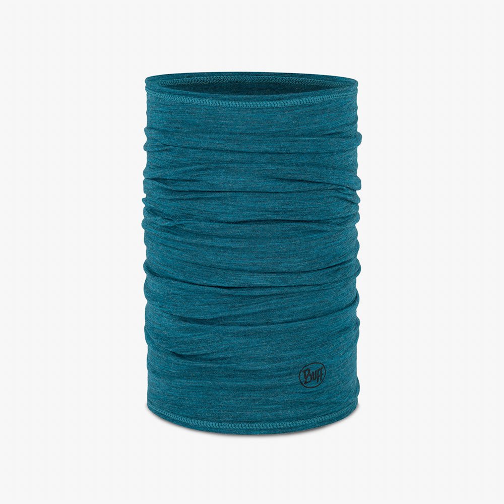 Купить Buff ® 113010.706.10.00 Шарф-хомут Merino Lightwight Solid Голубой Solid Teal 7ft.ru в интернет магазине Семь Футов