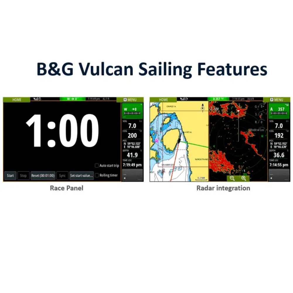 Купить B&G dbg-064 Плоттер Vulcan9 FS 33x24x23 No Transducer 7ft.ru в интернет магазине Семь Футов