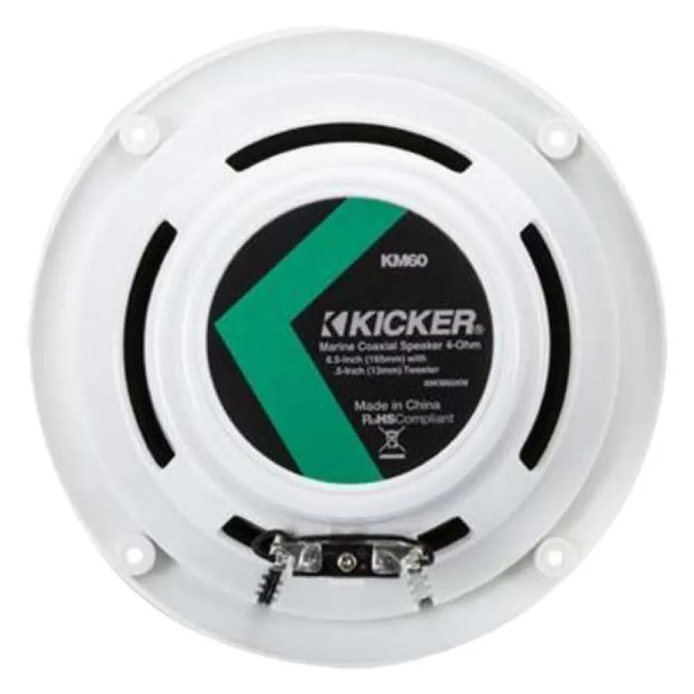 Купить Kicker KA49KM604WL динамик Coaxial System LED  White 165 mm 7ft.ru в интернет магазине Семь Футов