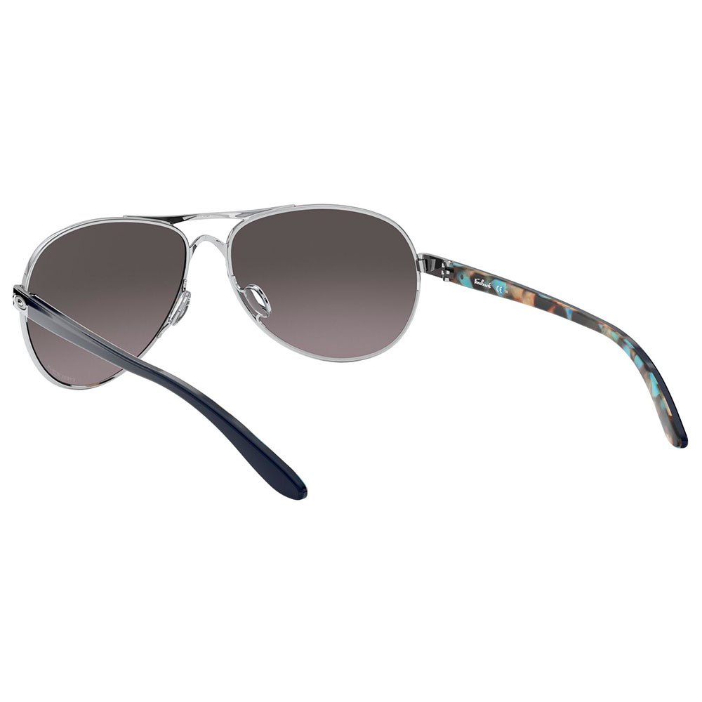 Купить Oakley OO4079-4059 Feedback Prizm Солнцезащитные Очки Polished Chrome Prizm Grey Gradient/CAT3 7ft.ru в интернет магазине Семь Футов