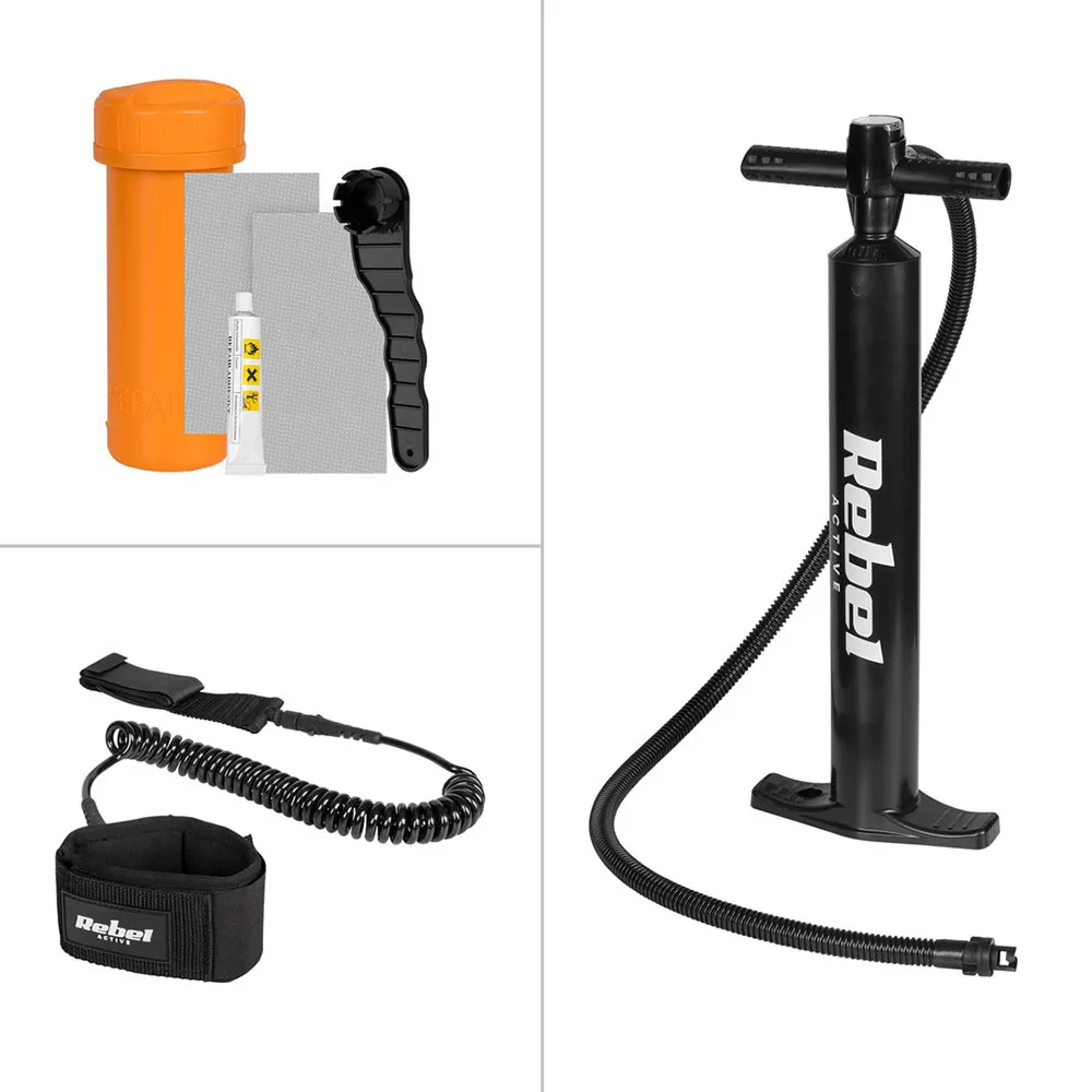 Купить Rebel rba-4518-or Надувной комплект для падлбординга Active Pro RBA-4518 Orange 92x42x26 335 cm 7ft.ru в интернет магазине Семь Футов