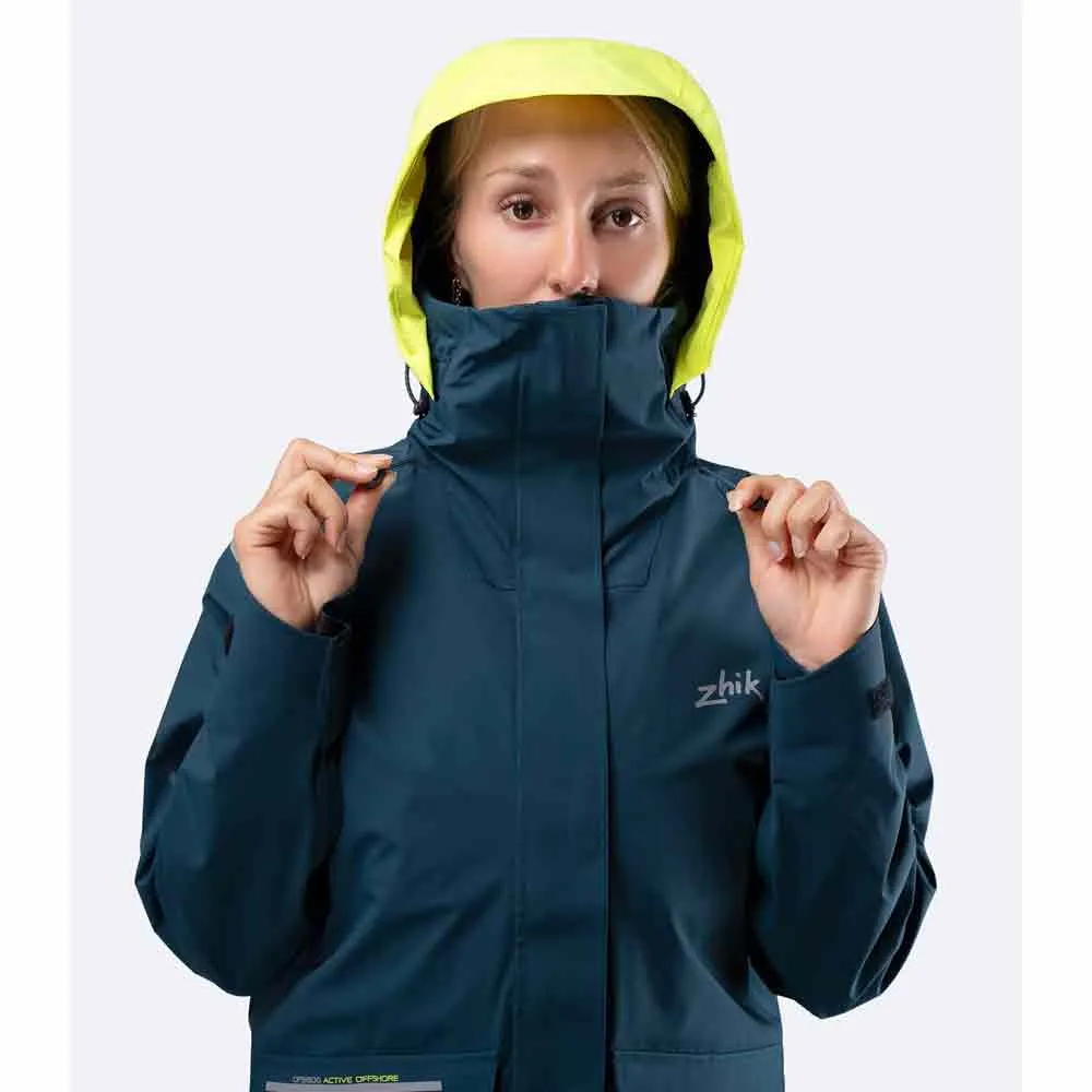 Купить Zhik jkt-0600-w-tea-xlg Куртка Offshore 600 Deep Teal 60x40x25 7ft.ru в интернет магазине Семь Футов