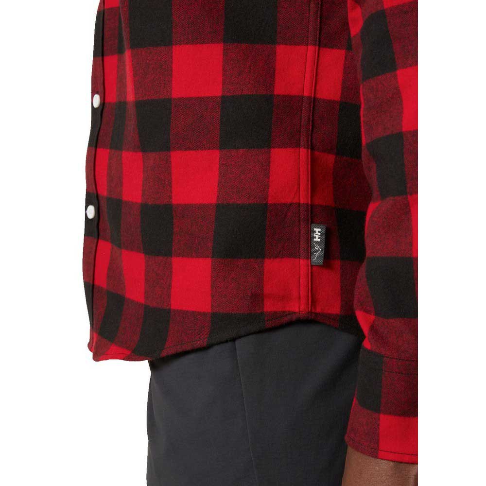 Купить Helly hansen 62731_162-L Футболка Lokka Organic Flannel  Red Buffalo Check L 7ft.ru в интернет магазине Семь Футов