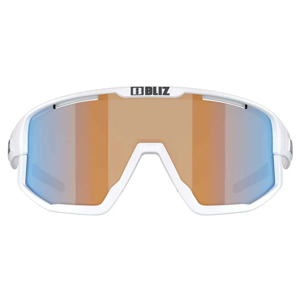 Купить Bliz 0ZB7013 Солнцезащитные очки Fusion Small Matt White Nano Optics Nordic Ligh Coral Orange w Blue Multi/CAT1 7ft.ru в интернет магазине Семь Футов