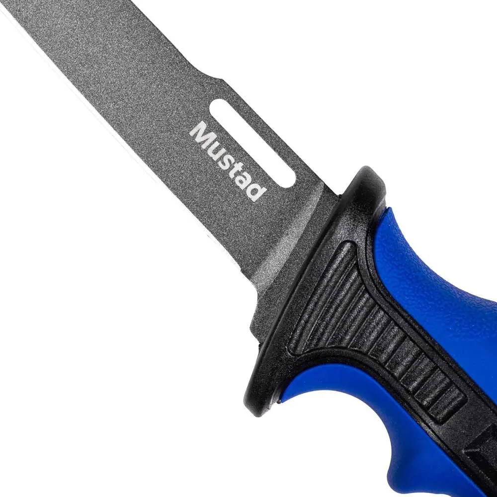 Купить Mustad MT-094-24 Нож нож MT094 Серебристый  Blue 9´´ 7ft.ru в интернет магазине Семь Футов
