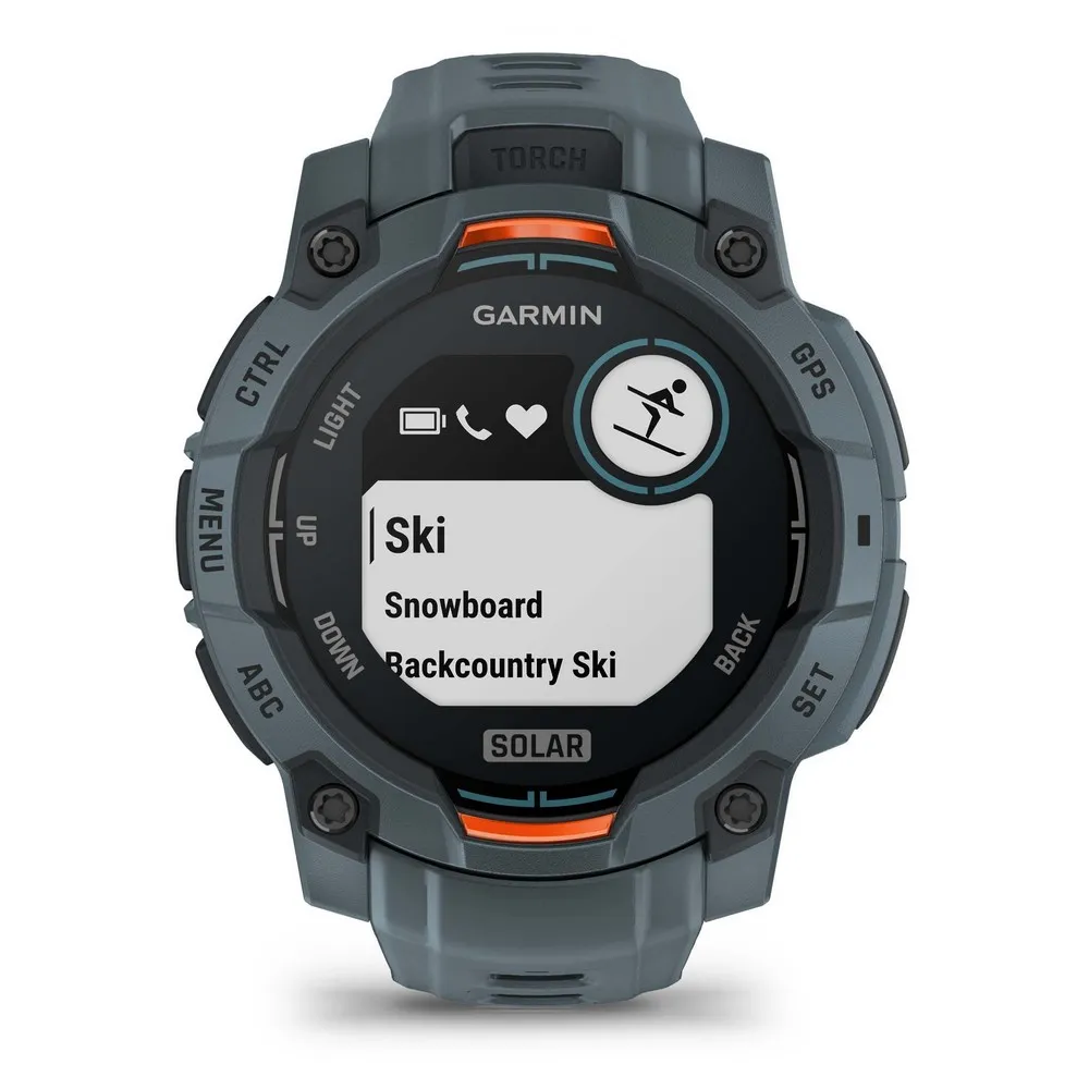 Купить Garmin 010-02934-01 Часы Instinct 3 45 mm Solar  Grey / Grey 7ft.ru в интернет магазине Семь Футов