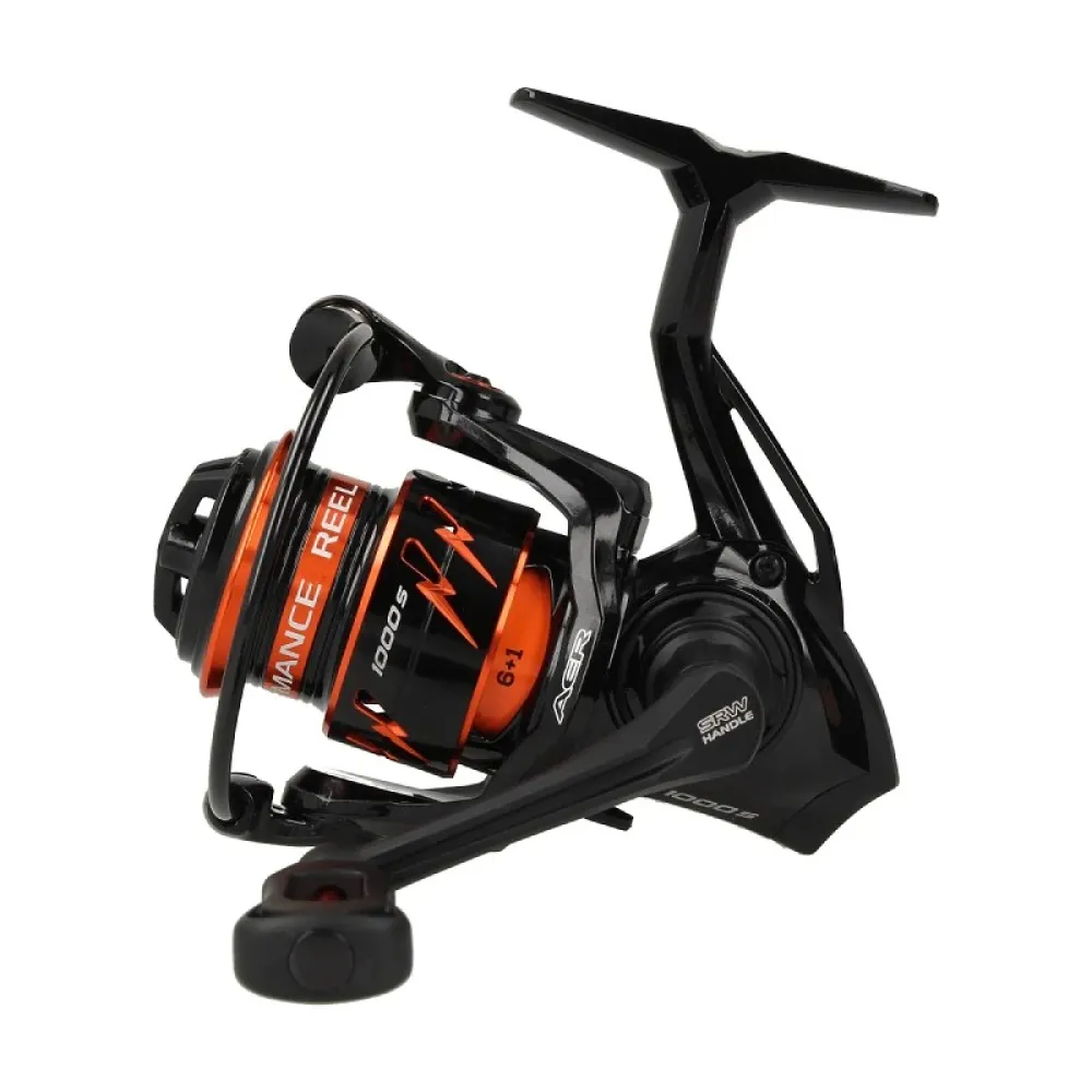 Купить Golden catch 1039045 спиннинговая катушка Volt Black / Orange 20x20x15 1000S 7ft.ru в интернет магазине Семь Футов