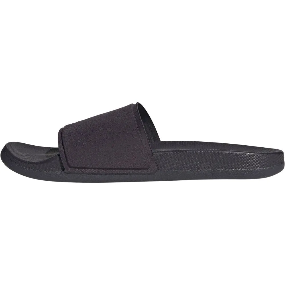 Купить adidas if0891/12 Шлёпанцы Adilette Comfort Elevated Aurora Black / Core Black / Aurora Black 32x20x10 EU 47.5 7ft.ru в интернет магазине Семь Футов