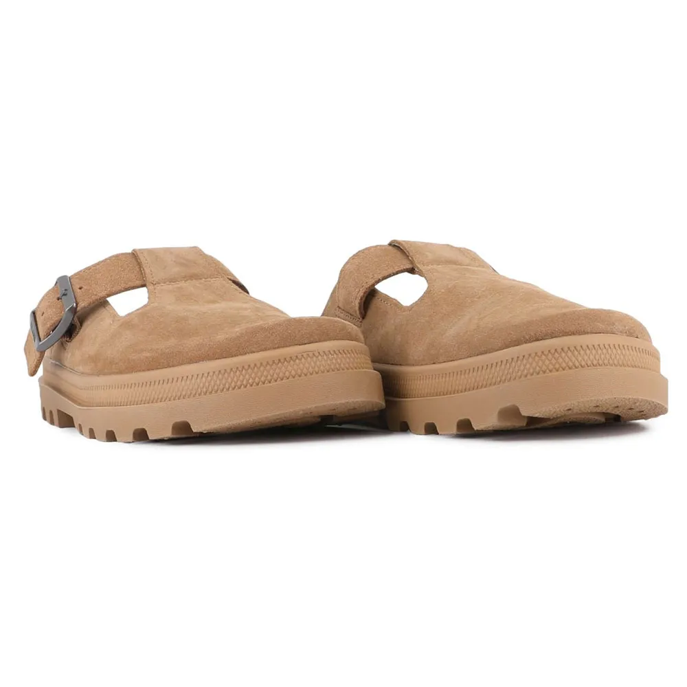 Купить Palladium 74454-252-m-41 Деревянные башмаки Dunelite Pyla Suede Dear Brown 35x25x15 EU 41 7ft.ru в интернет магазине Семь Футов