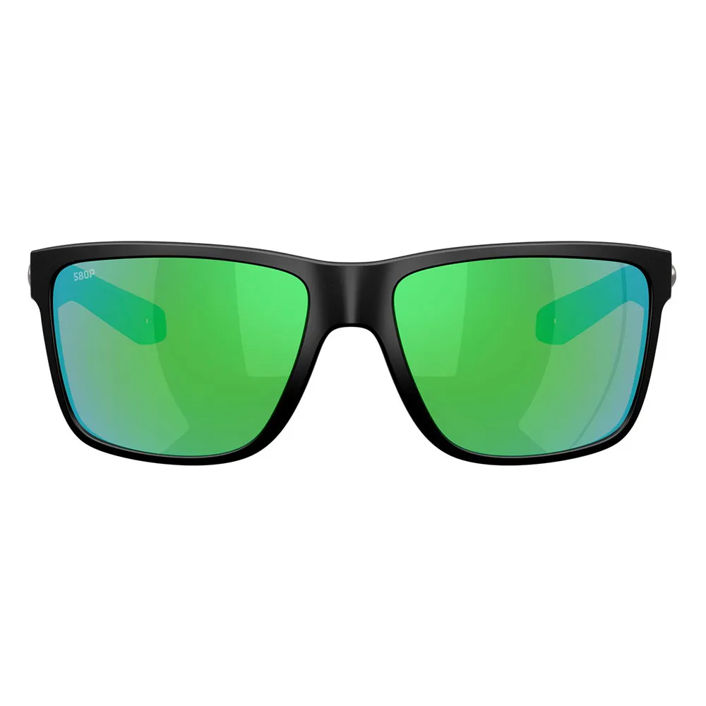 Купить Costa 06S9120-91200758 поляризованные солнцезащитные очки Broadbill ii Matte Black / Matte Black Green Mirror 580P/CAT3 7ft.ru в интернет магазине Семь Футов