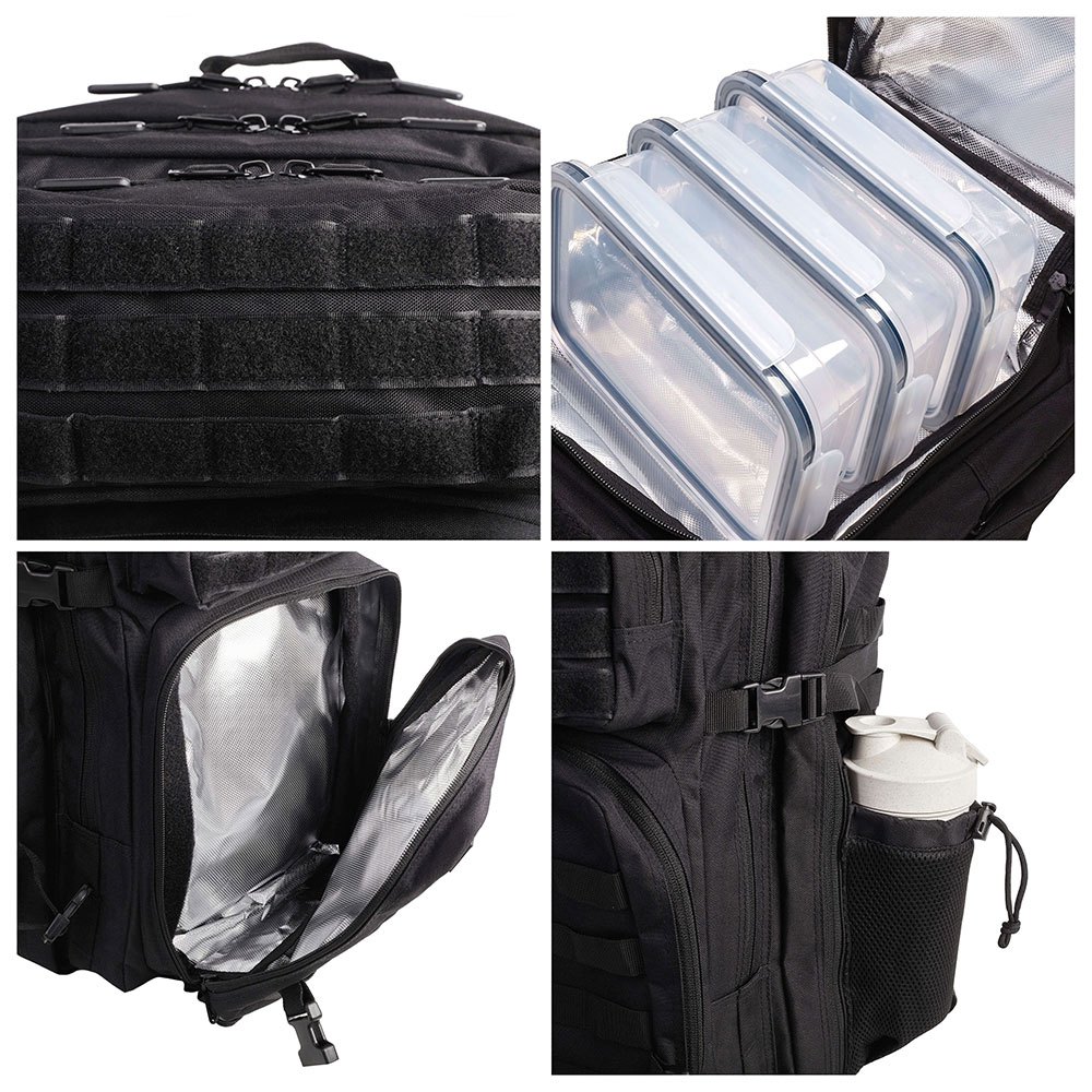 Купить Elitex training X001NNJW7D Meal Тактический рюкзак Черный Black 7ft.ru в интернет магазине Семь Футов