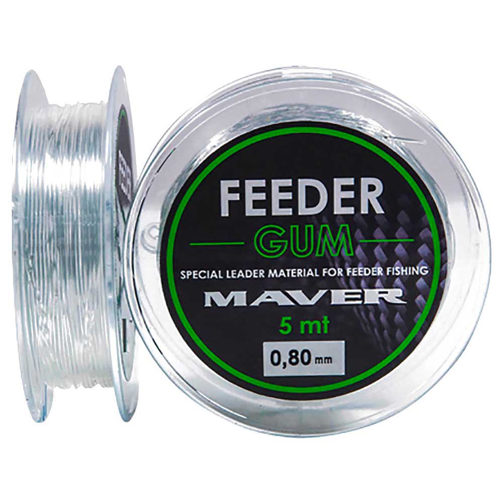 Купить Maver 607008 Feeder Gum 5 m Гибкая Линия  Clear 0.800 mm 7ft.ru в интернет магазине Семь Футов