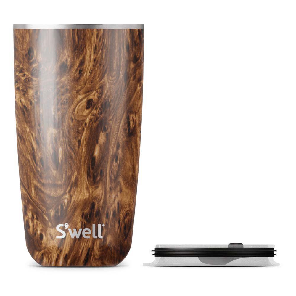 Купить Swell 13118-H19-53320EU Teakwood 530ml Термос с крышкой Золотистый Wood 7ft.ru в интернет магазине Семь Футов