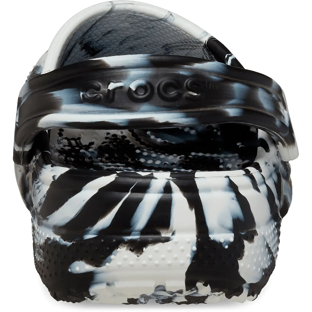 Купить Crocs 206867-103b-m7/w9 Деревянные башмаки Classic Marbled White / Black 35x25x15 EU 39 7ft.ru в интернет магазине Семь Футов