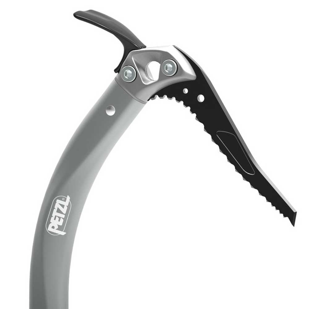 Купить Petzl U019AA00 Quark Adze Ледоруб Серебристый  Silver 50 cm 7ft.ru в интернет магазине Семь Футов