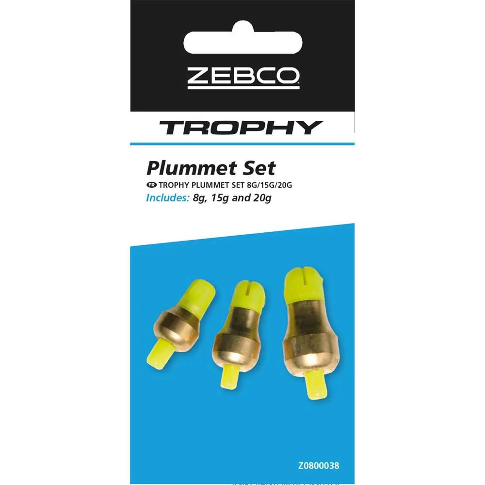 Купить Zebco z0800038-unit Грузило-глубиномер Trophy Plummet Yellow 10x10x8 8/15/20 g 7ft.ru в интернет магазине Семь Футов
