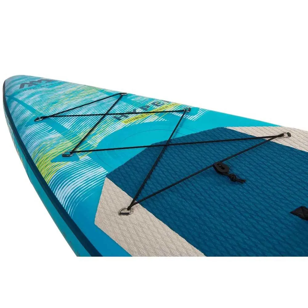 Купить Aqua marina 21166 Надувной комплект для падлбординга Hyper 2022 11´6´´ Light Blue / Grey / Blue / Yellow 150x45x40 350 cm 7ft.ru в интернет магазине Семь Футов