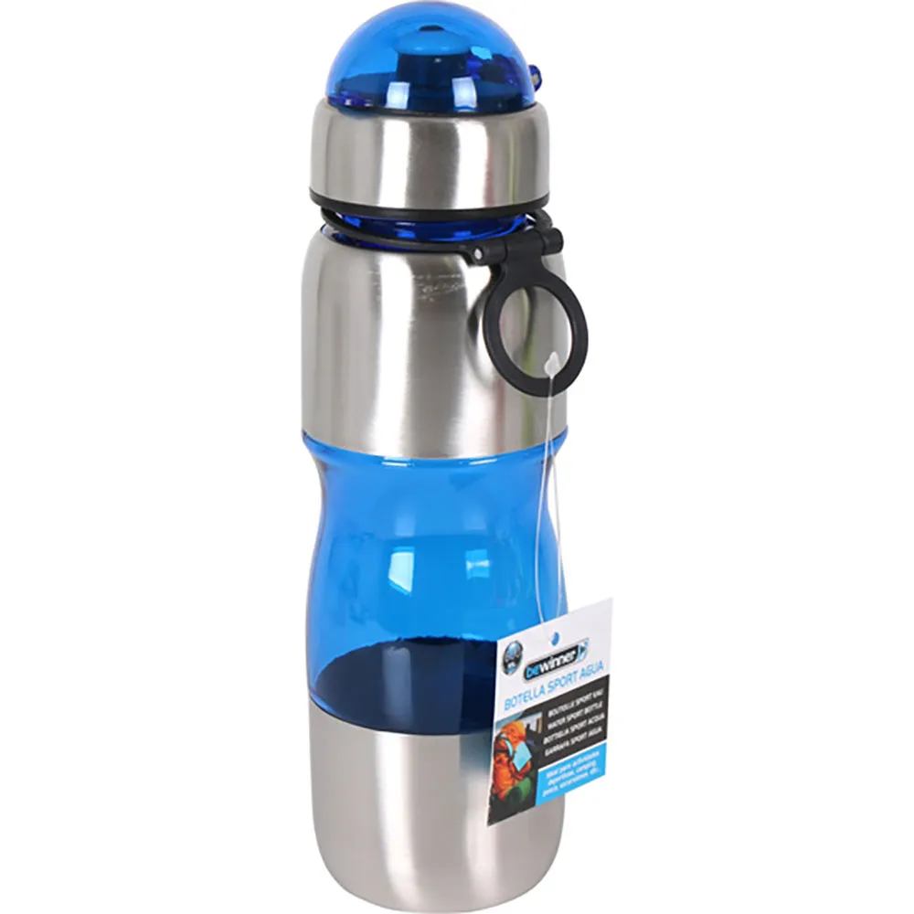 Купить Bewinner 40144 Спортивная бутылка Пластик/Металл 600ml Multicolor 7ft.ru в интернет магазине Семь Футов