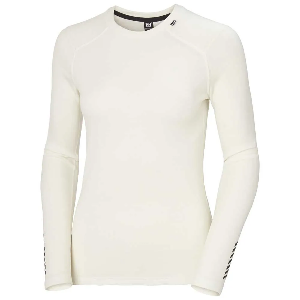 Купить Helly hansen 49378_014-l Базовый слой с длинным рукавом Lifa Merino Midweight Crew Offwhite 22x13x5 7ft.ru в интернет магазине Семь Футов