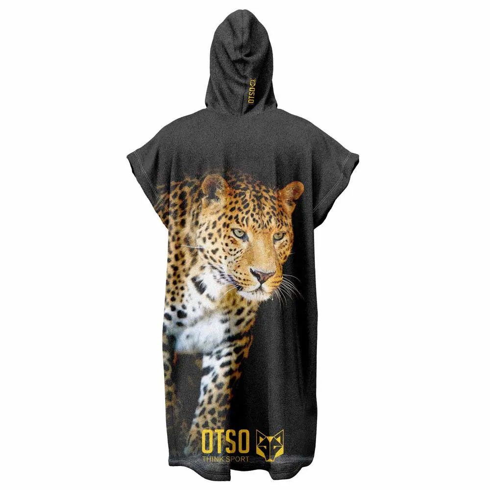 Купить Otso SWPN-LEOPARD25-CH Джуниор Пончо Leopard  Black / Leopard 7ft.ru в интернет магазине Семь Футов