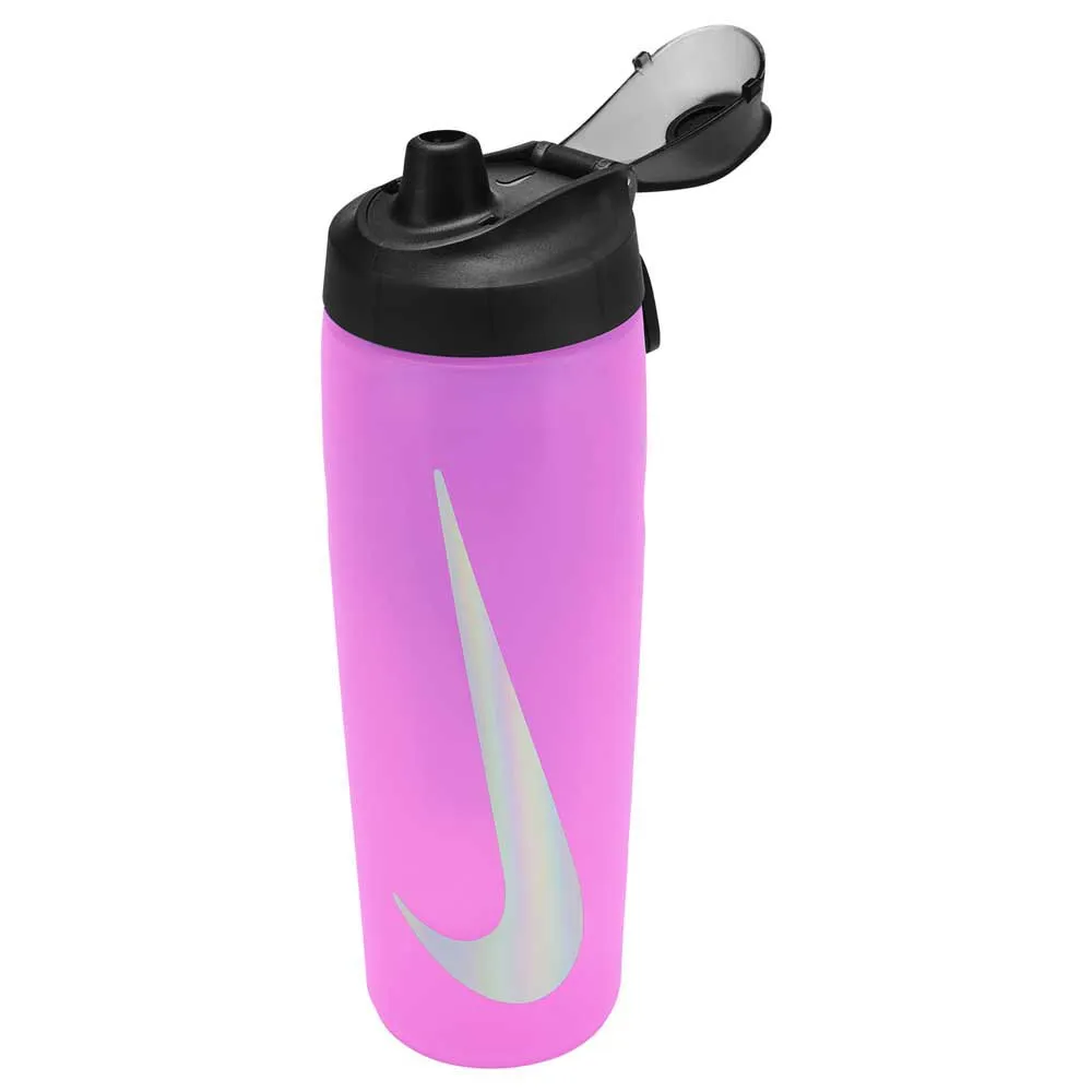 Купить Nike N100766863724 Refuel Locking Lid 24oz/700ml бутылка Розовый Pink / Black / Silver 7ft.ru в интернет магазине Семь Футов