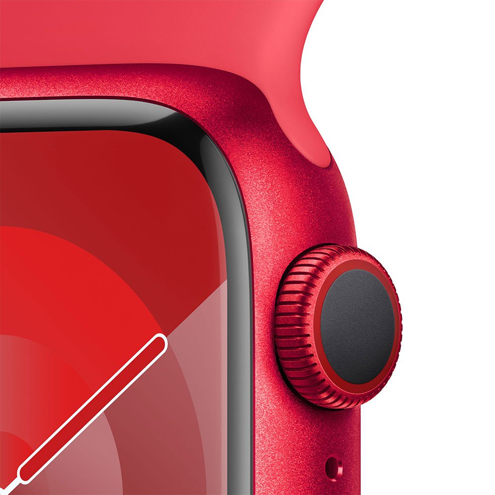 Купить Apple MRYG3QL/A Watch Series 9 GPS+Cellular Sport Band 45 Mm Красный Red M-L 7ft.ru в интернет магазине Семь Футов