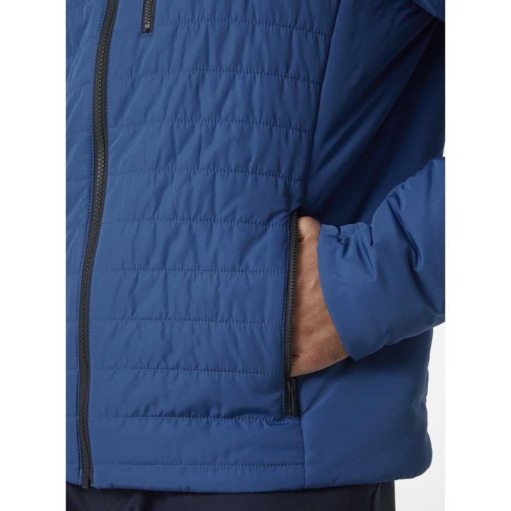 Купить Helly hansen 30343_636-S Куртка Crew Insulated 2.0 Голубой Azurite S 7ft.ru в интернет магазине Семь Футов