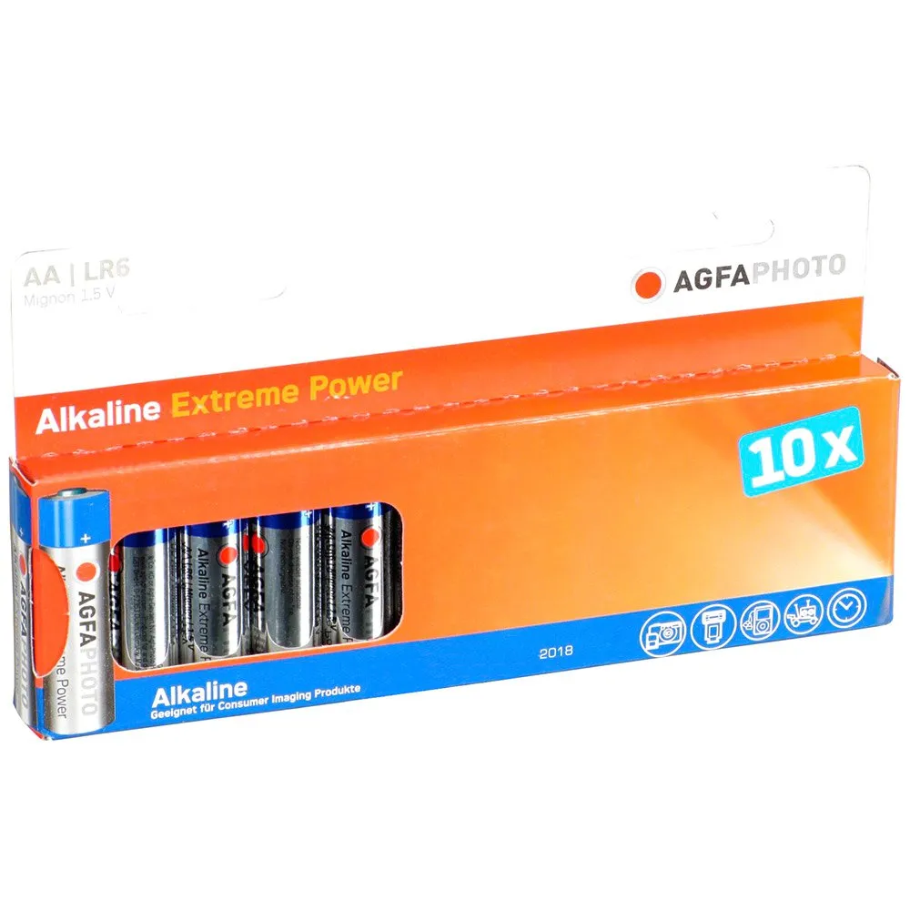 Купить Agfa 70132 Mignon AA LR 6 Аккумуляторы  Silver / Red 7ft.ru в интернет магазине Семь Футов