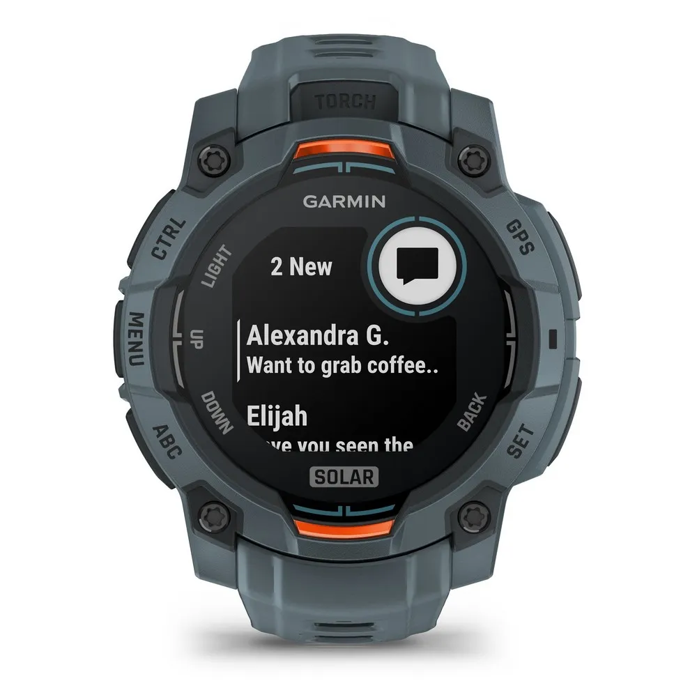 Купить Garmin r-146741370-010-02934-01-r-146741370 Reloj Instinct 3 45 mm Solar reacondicionado Grey / Grey 30x20x15 7ft.ru в интернет магазине Семь Футов