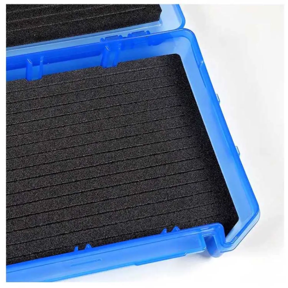 Купить Gamakatsu 000001-00000-01503-00 Рыболовный ящик Double Slit Foam 3200 Blue 20.8 x 14.7 x 4 cm 7ft.ru в интернет магазине Семь Футов