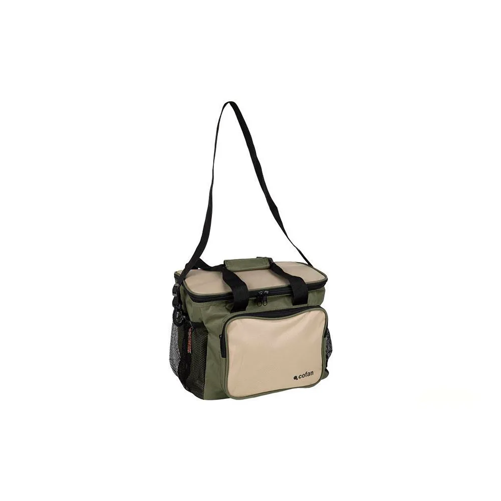 Купить Cofan 41003003 Мягкий переносной кулер 20L Green / Beige 40x25x8 7ft.ru в интернет магазине Семь Футов