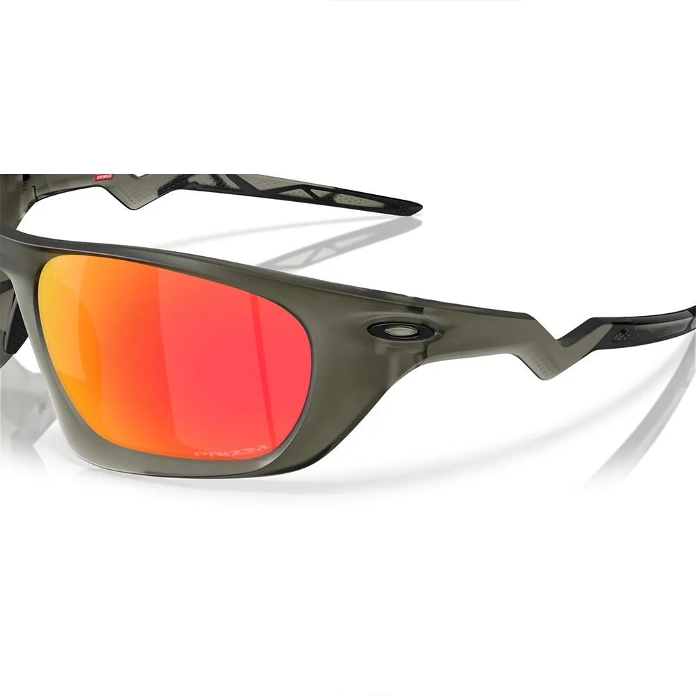 Купить Oakley OO9431-0460-60 Солнцезащитные очки Lateralis Золотистый Matte Olive Ink Prizm Ruby/CAT3 7ft.ru в интернет магазине Семь Футов