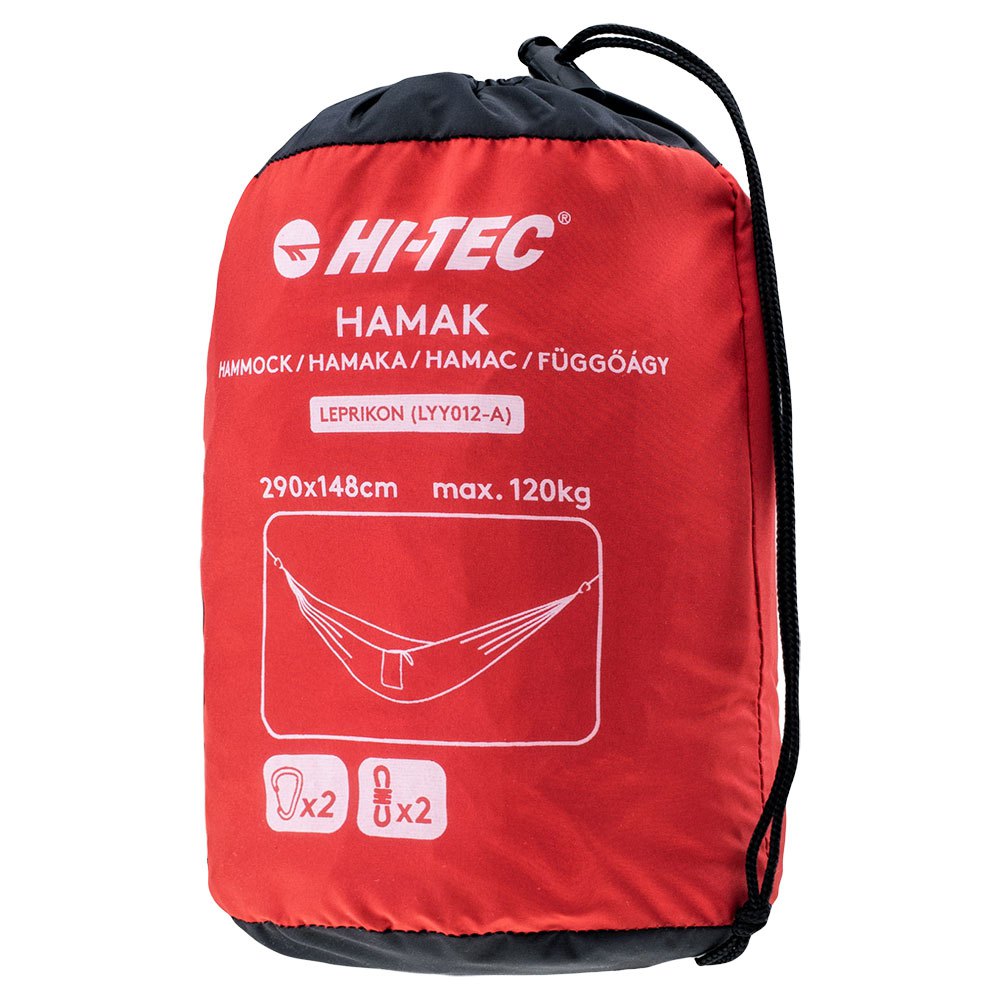 Купить HI-TEC M000162097- Leprikon Гамак Красный  Racin Red / Phantom 7ft.ru в интернет магазине Семь Футов