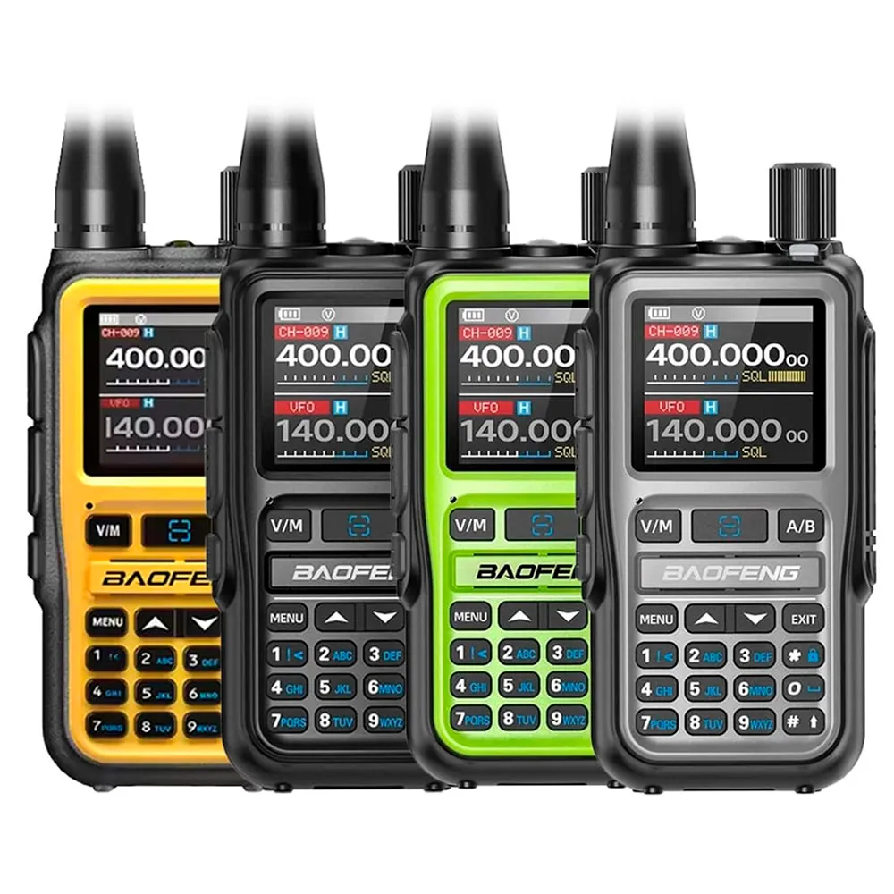 Купить Baofeng radbafkro0027 рация UV-5R EU Mini USB-C Bluetooth VHF UHF Aviation Band Green / Black 22x10x6 7ft.ru в интернет магазине Семь Футов