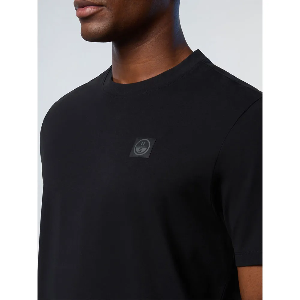 Купить North sails 693037-0999-L Футболка с коротким рукавом Logo 693037 Черный Black L 7ft.ru в интернет магазине Семь Футов