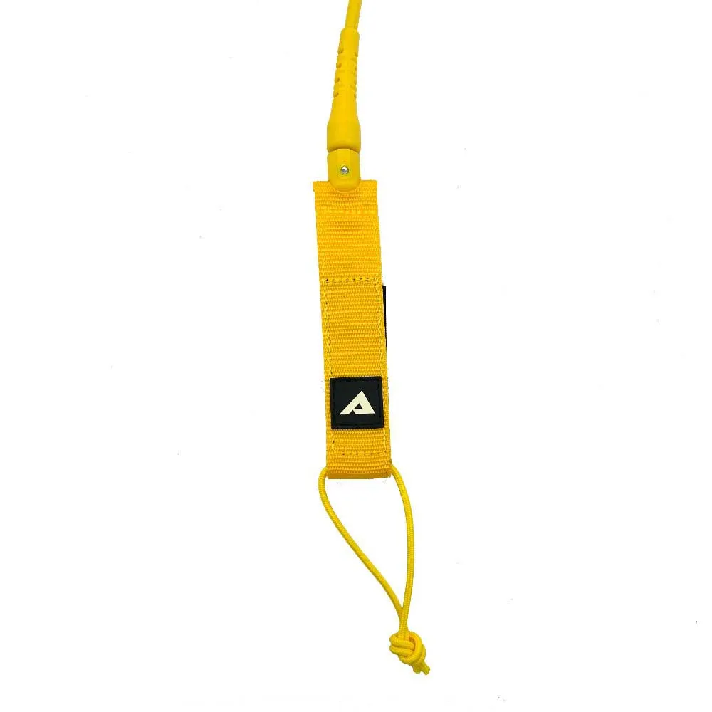 Купить Victory vic209p_my серф-лиш 9´ pro 7mm stainless steel double swivel Matt Yellow 20x20x15 7ft.ru в интернет магазине Семь Футов