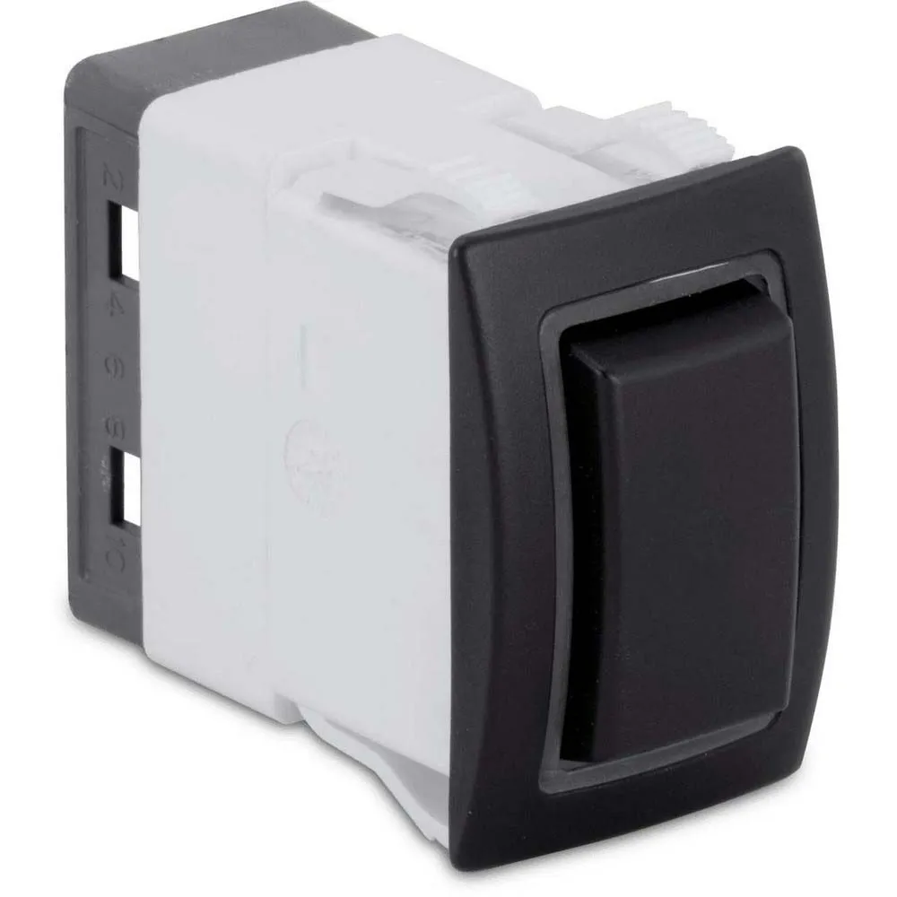 Купить Sierra 11-RK40640B Тумблер Halo SPDT RK40640 с синей подсветкой Black / White 7ft.ru в интернет магазине Семь Футов