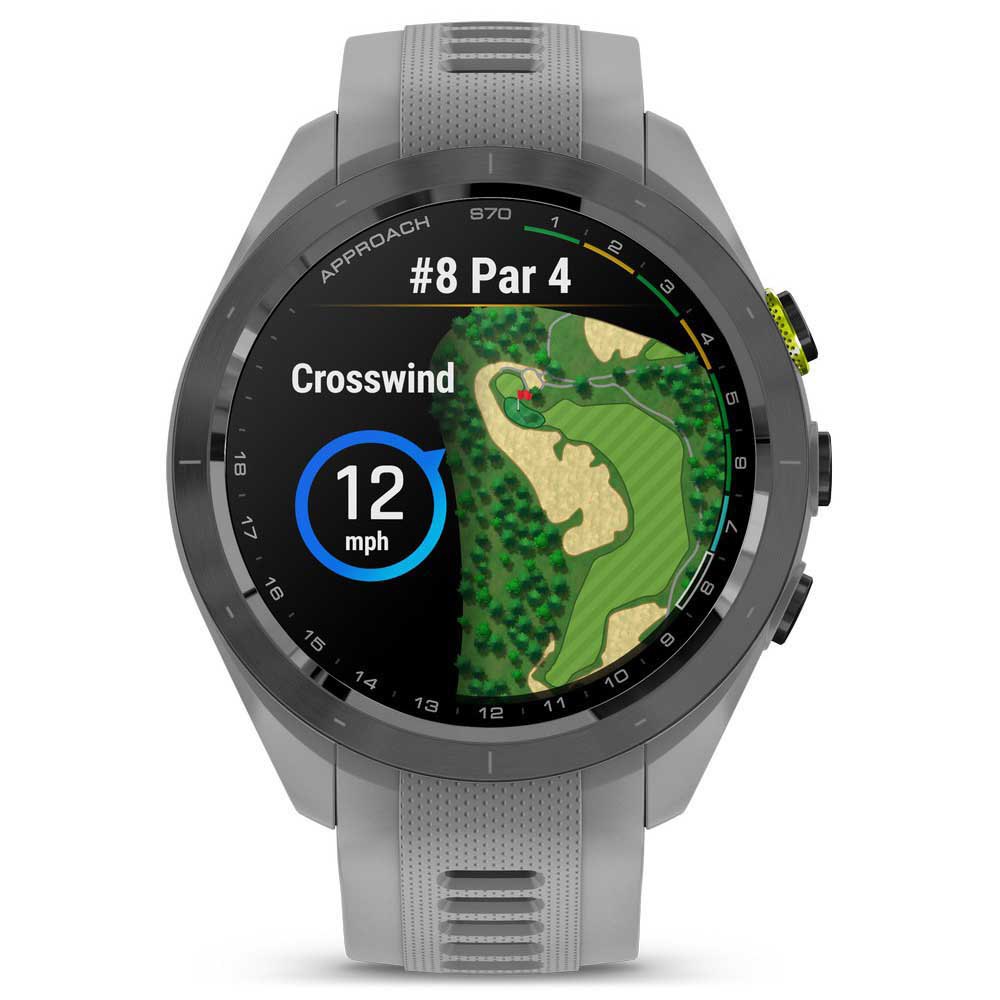 Купить Garmin 010-02746-11 Approach® S70 42 mm Часы  Black / Grey 7ft.ru в интернет магазине Семь Футов