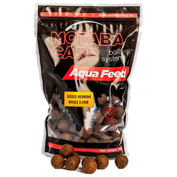 Купить Motaba M9000503 вареный Carp Feeder Krill 1kg  Black 24 mm 7ft.ru в интернет магазине Семь Футов