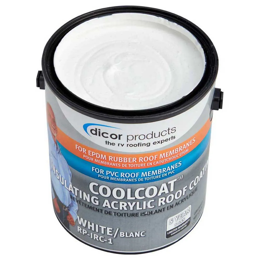 Купить Dicor 533-RPIRC1 Изоляционная защита кровли Coolcoat 3.78L White 7ft.ru в интернет магазине Семь Футов