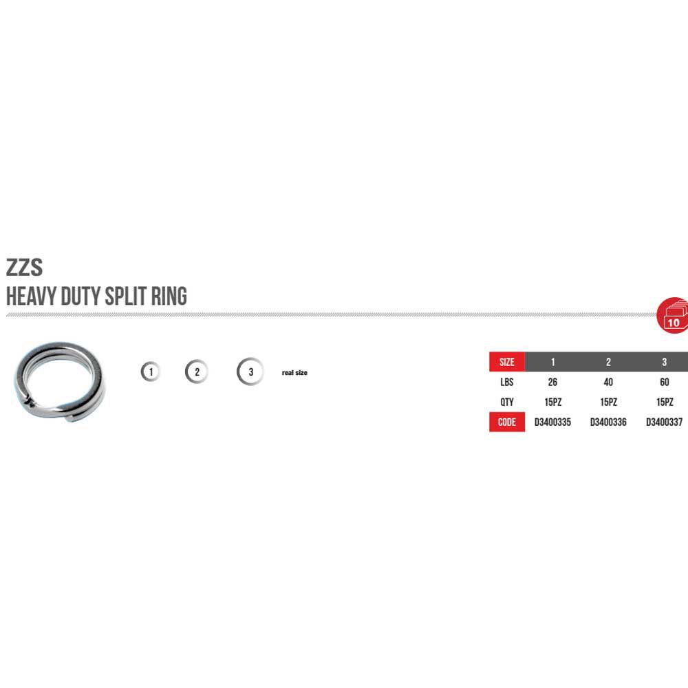 Купить Jatsui D3400335 ZZS Кольца  Grey 1 7ft.ru в интернет магазине Семь Футов