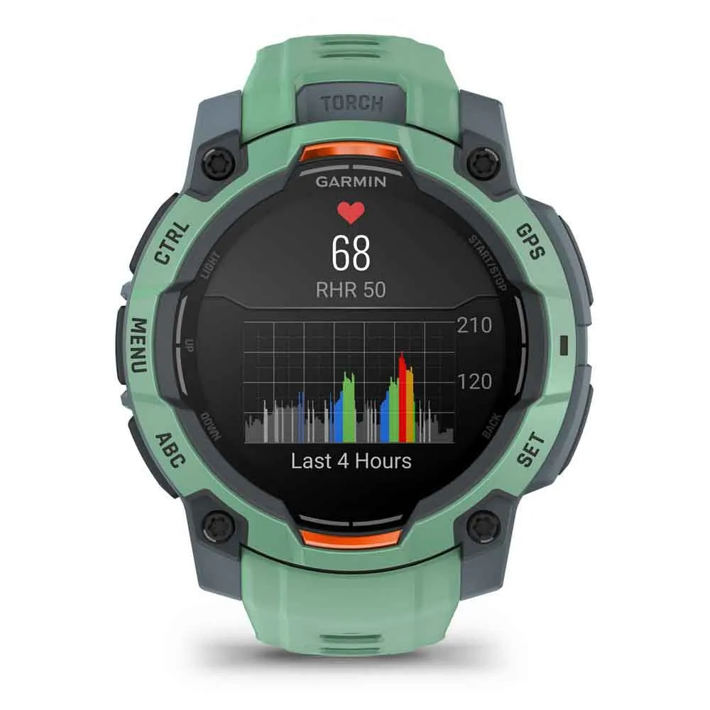 Купить Garmin 010-02936-01 Часы Instinct 3 45 mm Amoled  Green / Green 7ft.ru в интернет магазине Семь Футов