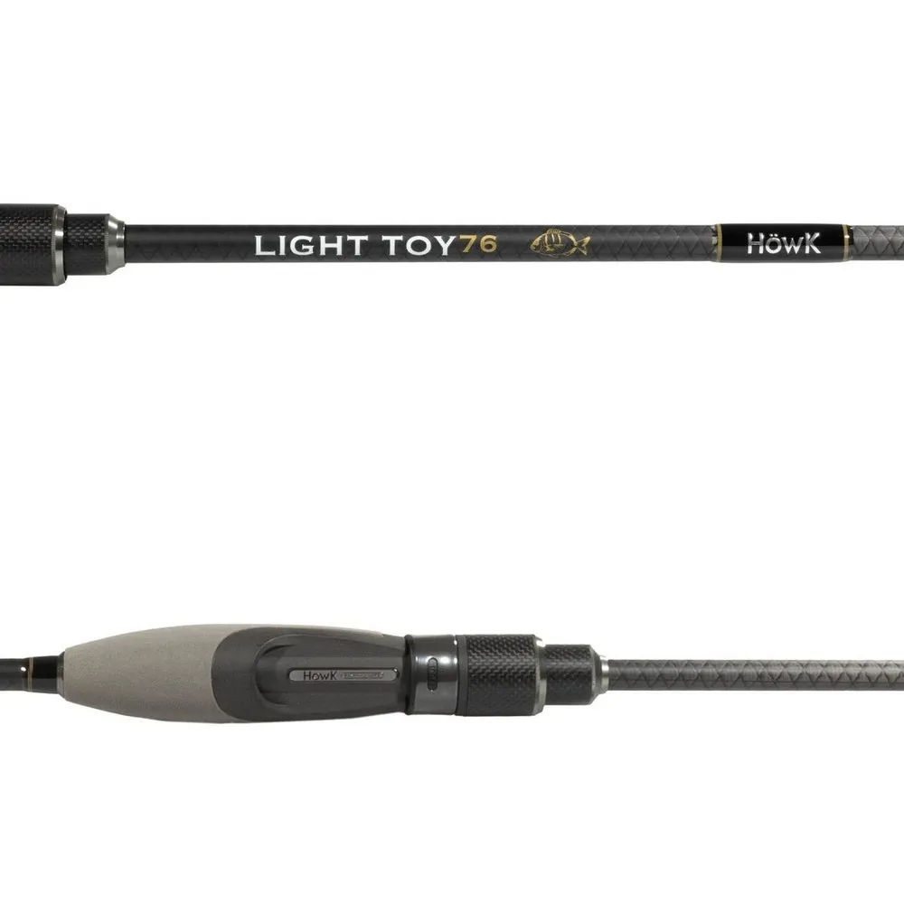 Купить Höwk HWLT 76 спиннинговое удилище Light Toy Серебристый Black 2.28 m 7ft.ru в интернет магазине Семь Футов