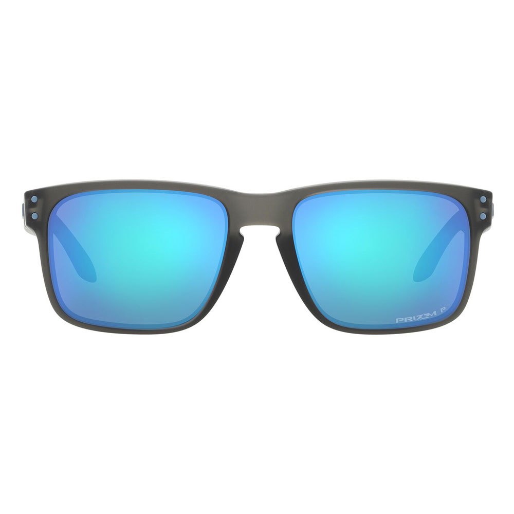 Купить Oakley OO9102-X555 Holbrook Encircle Prizm Поляризованные Очки Matte Grey Smoke Prizm Sapphire Polarized/CAT3 7ft.ru в интернет магазине Семь Футов