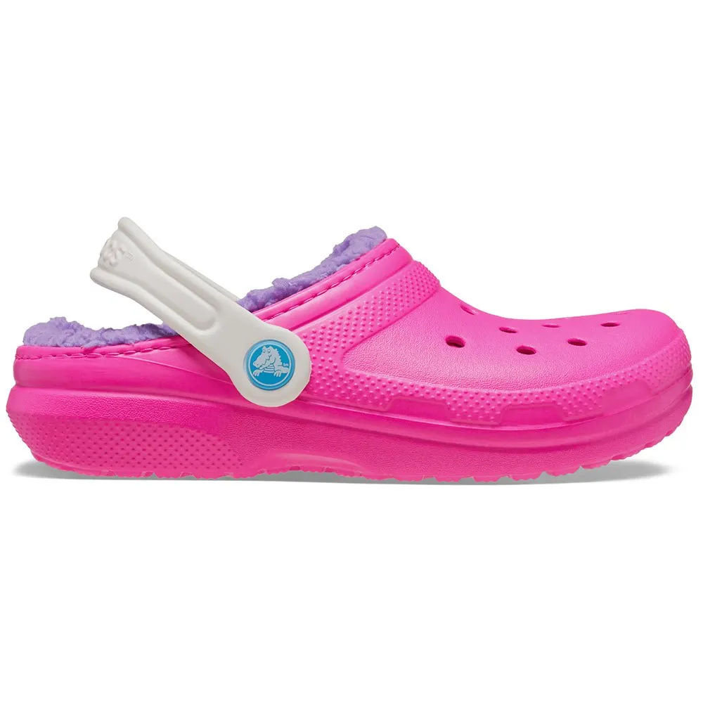 Купить Crocs 207010-6tx-c11 Деревянные башмаки Classic Lined Pink Crush / Multi 35x25x15 EU 28 7ft.ru в интернет магазине Семь Футов