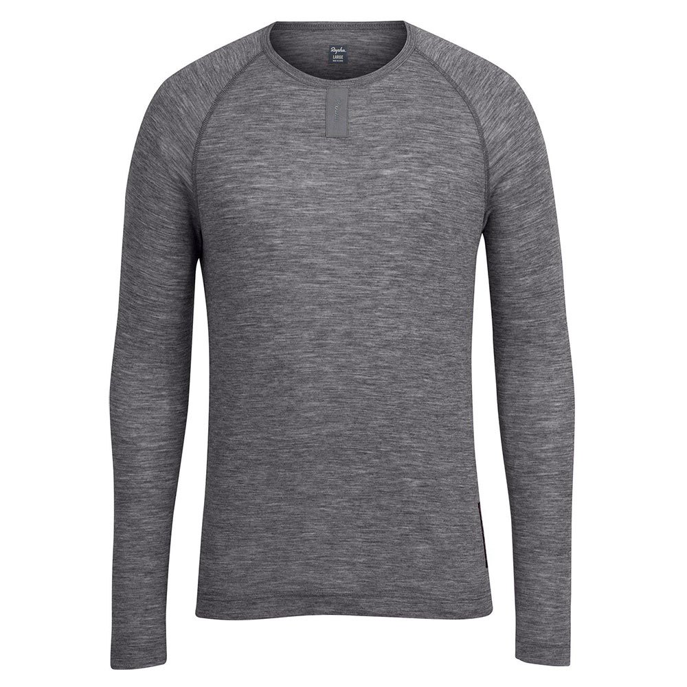 Купить Rapha BLS02LSGRYLRG Базовый слой с длинным рукавом Merino Серый Grey L 7ft.ru в интернет магазине Семь Футов